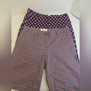 Vineyard Vines Navy and Pink Patterned Pants